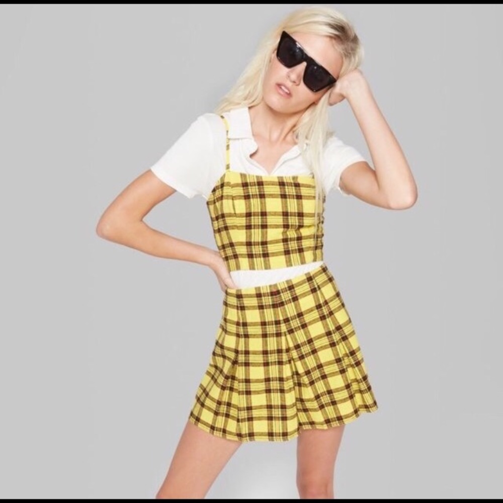 Plaid Crop Top